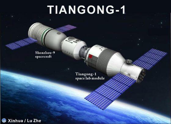 NGERI, Bangkai Pesawat Antariksa Cina Jatuh Ke Bumi !