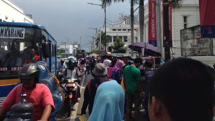 PKL Liar Menyemut di Kota Tua, PKL Cengkeh Ancam Ogah Bayar Rertibusi Lokbin