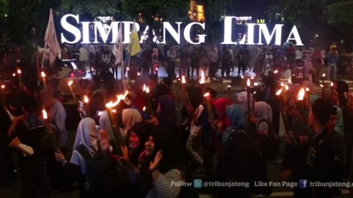 Mulai Malam Ini Parkiran di Simpanglima Semarang di Kosongkan, Ini Tujuannya