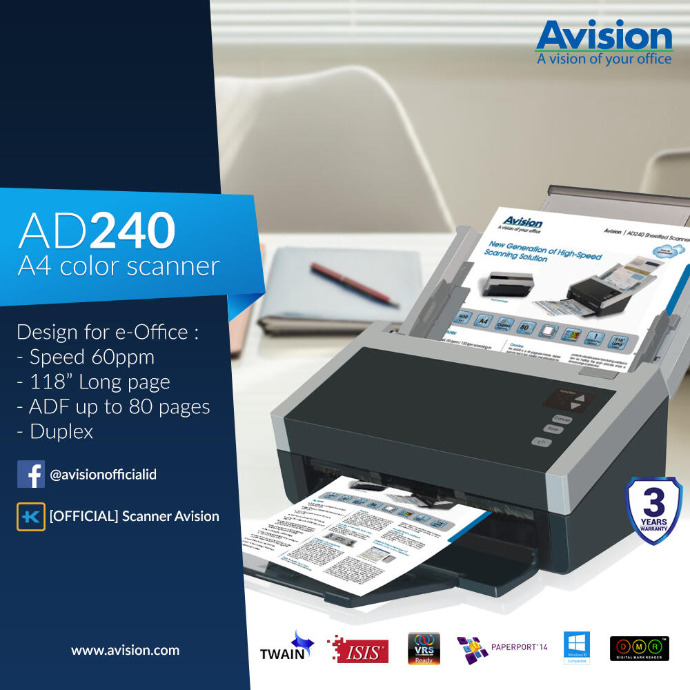 Scanner Avision | KASKUS