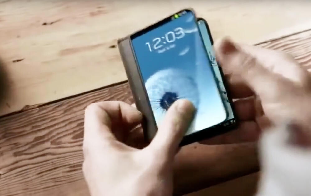 Inilah Galaxy X, Smartphone Lipat Dari Samsung