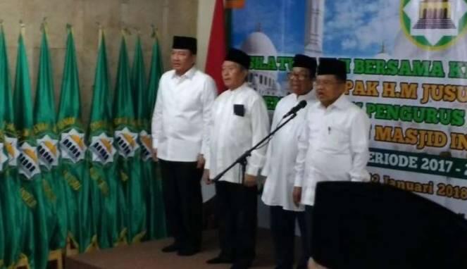 JK Ungkap Alasan Dewan Masjid Diisi Kepala BIN dan Menteri