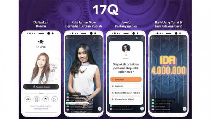 17 LIVE Luncurkan 17Q, Aplikasi Kuis Trivia Live Pertama di Indonesia