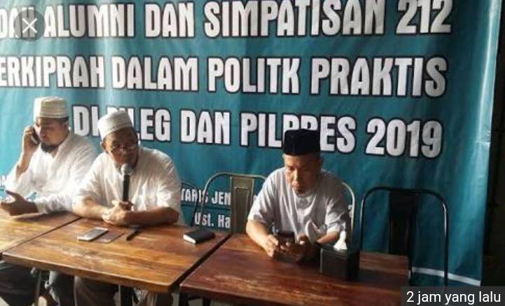 Muncul Garda 212, Wadah Alumni 212 yang Ingin Jadi Caleg
