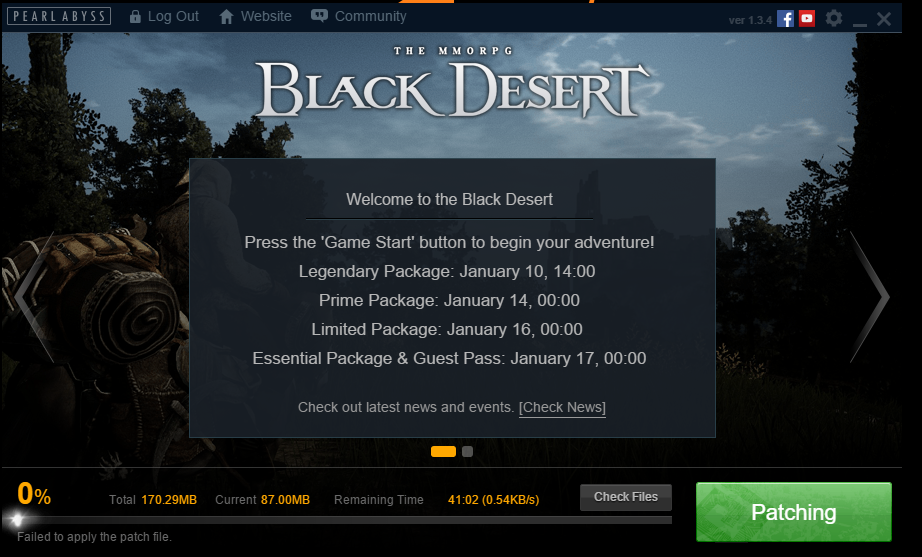 Аккаунты black desert