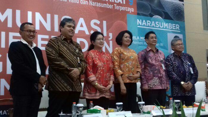 Menkes Prihatin Adanya Gerakan Antivaksin di Indonesia