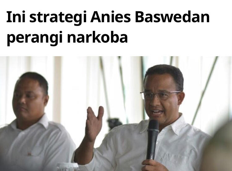 Anies Enggan Komentar Penataan Kampung Narkoba