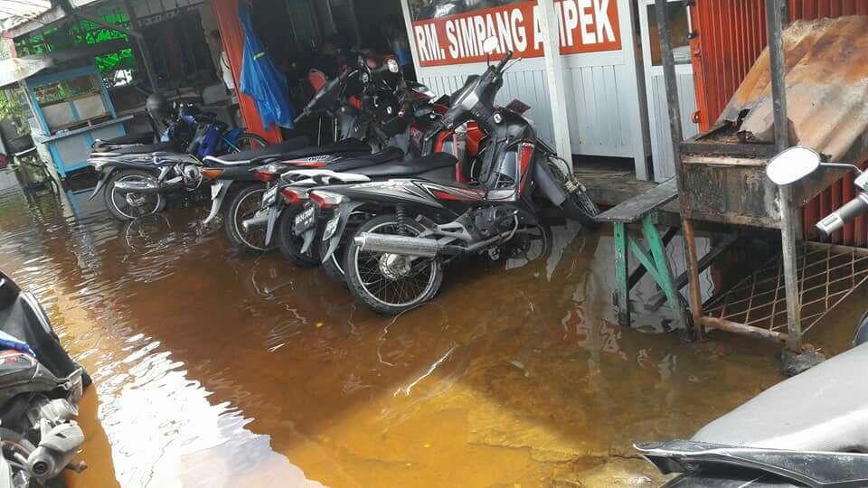 Pontianak dikepung Banjir Setelah 48 Jam Diguyur Hujan