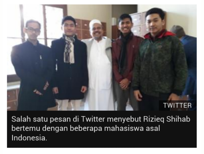 Berkunjung ke Turki, Rizieq Shihab Belum Juga Tentukan Waktu Pulang