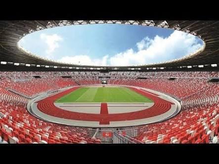 Gelora Bung Karno Punya Cara Unik Menegur Seseorang Yang Mengangkat Kaki Di Kursi.