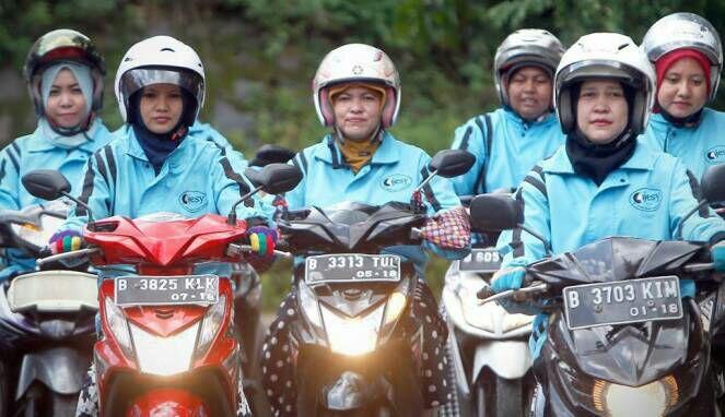 Begini Tarif Ojek Online Muslimah Ojesy, Mahal atau Tidak?