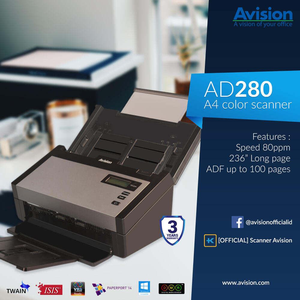 Scanner Avision | KASKUS