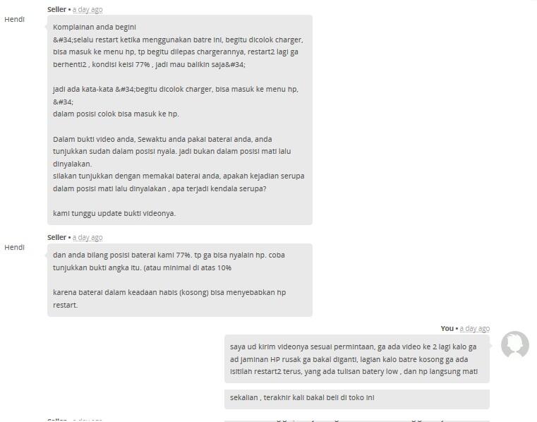 Seller Tokopedia kayak Raja dan Tokopedia mendukung