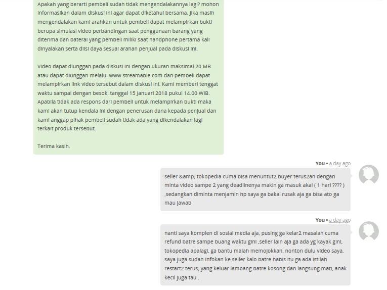 Seller Tokopedia kayak Raja dan Tokopedia mendukung