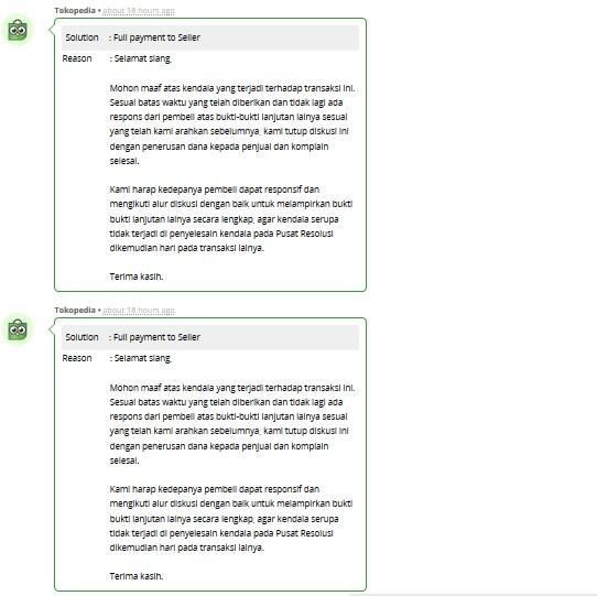 Seller Tokopedia kayak Raja dan Tokopedia mendukung