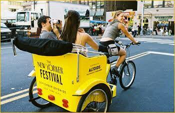 Cerita Sandiaga Lihat Jalur Khusus Becak di Central Park New York