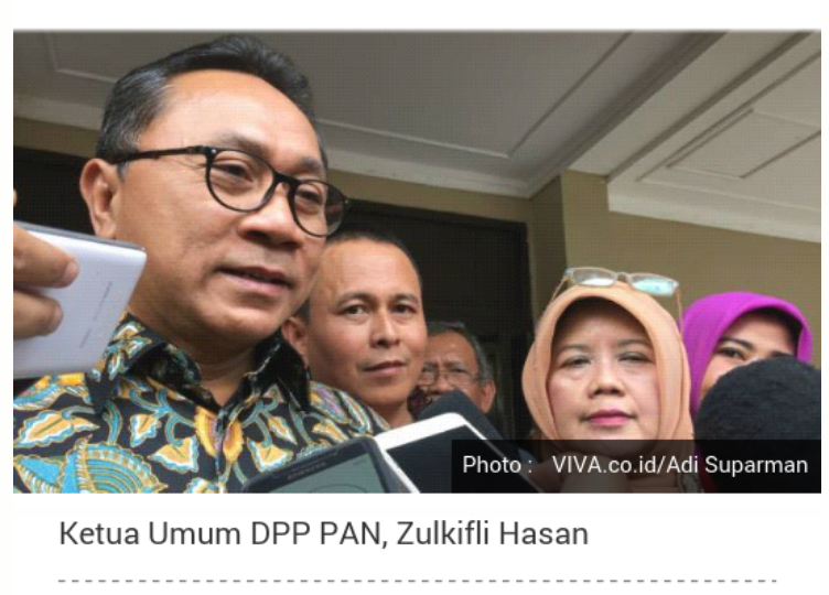 Ketum PAN: Istilah 'Mahar' Politik Seolah Sudutkan Islam
