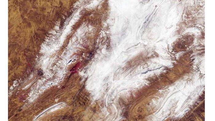 Salju Turun di Gurun Sahara, Ini Penampakannya dari Luar Angkasa