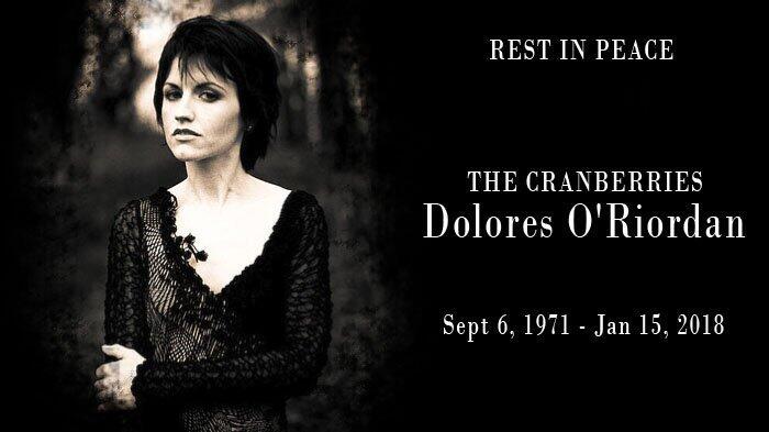 4 Fakta Seputar Meninggalnya Dolores O’Riordan, Vokalis The Cranberries