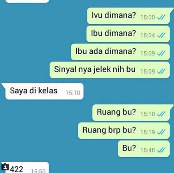 Obrolan kocak dosen dan mahasiswa, ngeselin tapi bikin ketawa