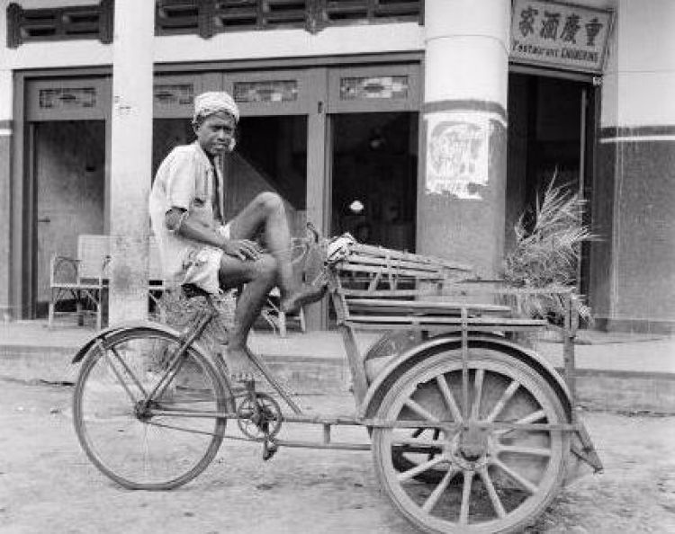 Begini Gan, Potret lawas becak yang lalu-lalang di jalanan Jakarta