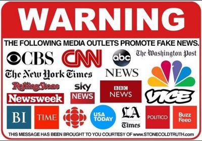 President Trump akhirnya mengumumkan Pemenang Media FAKE NEWS