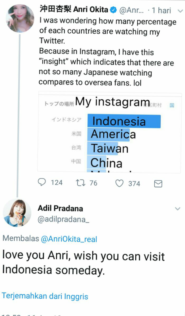 NO BB++ SAAT ARTIS AV ( ADULT VIDEO ) JEPANG MENCYDUK INDONESIA 😱😱