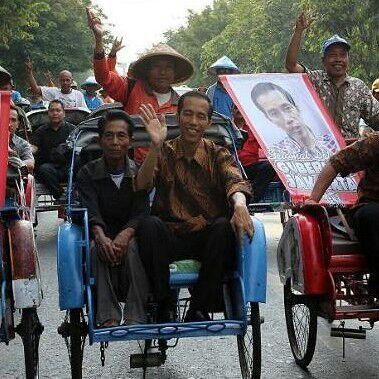 Anies: Kami Akan Atur Becak Tetap Dalam Kampung, Tidak di Jalan