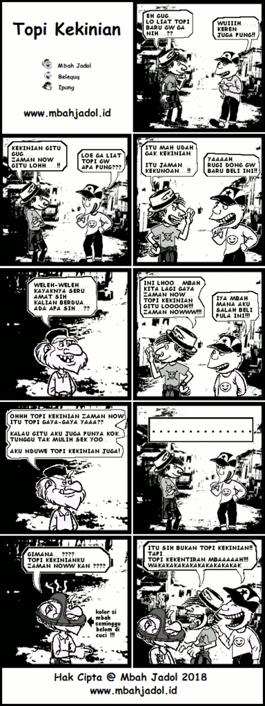 Komik Lucu Mbah Jadol ( Januari )