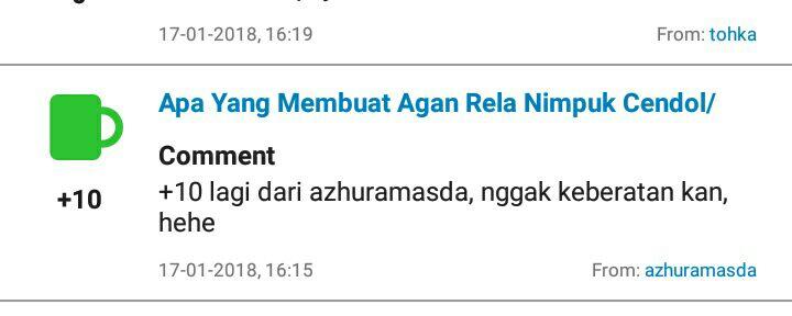 Apa Yang Membuat Agan Rela Nimpuk Cendol/Bata Di Kaskus ?