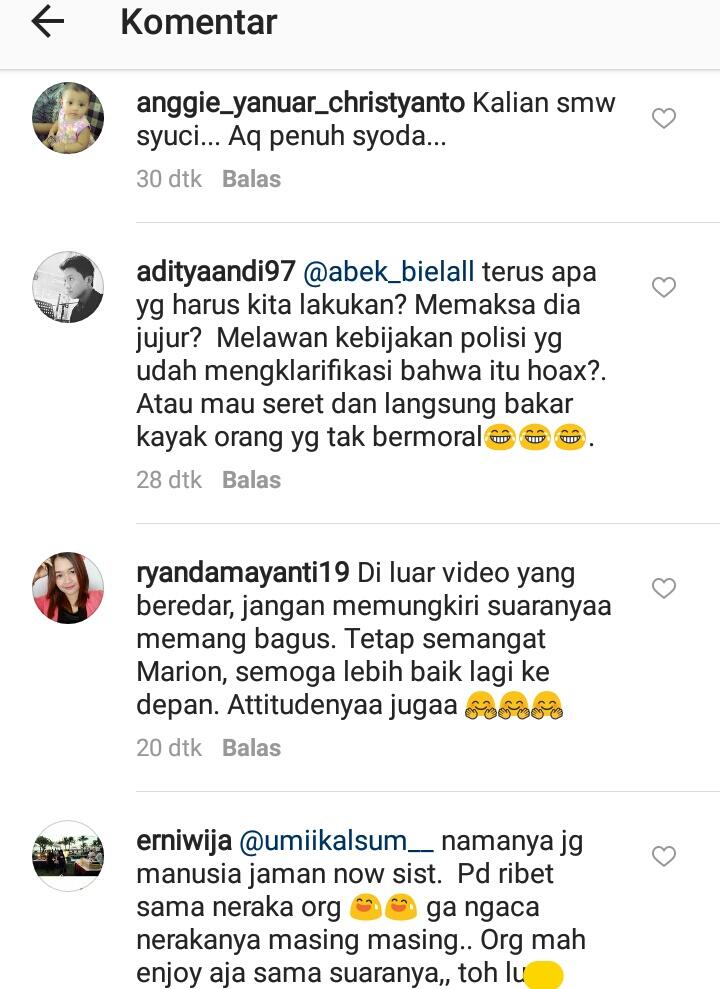 Akhirnya Lala Marion Jola Bersuara Lewat Akun Instagram @lalamarionmj Yang HeboH Gan