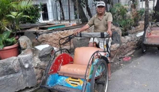 Curhatan Tukang Becak 'Hidup' di Era Ahok