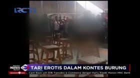 Tarian Erotis Di Kontes Burung, Bikin Tegang Yang Punya Burung