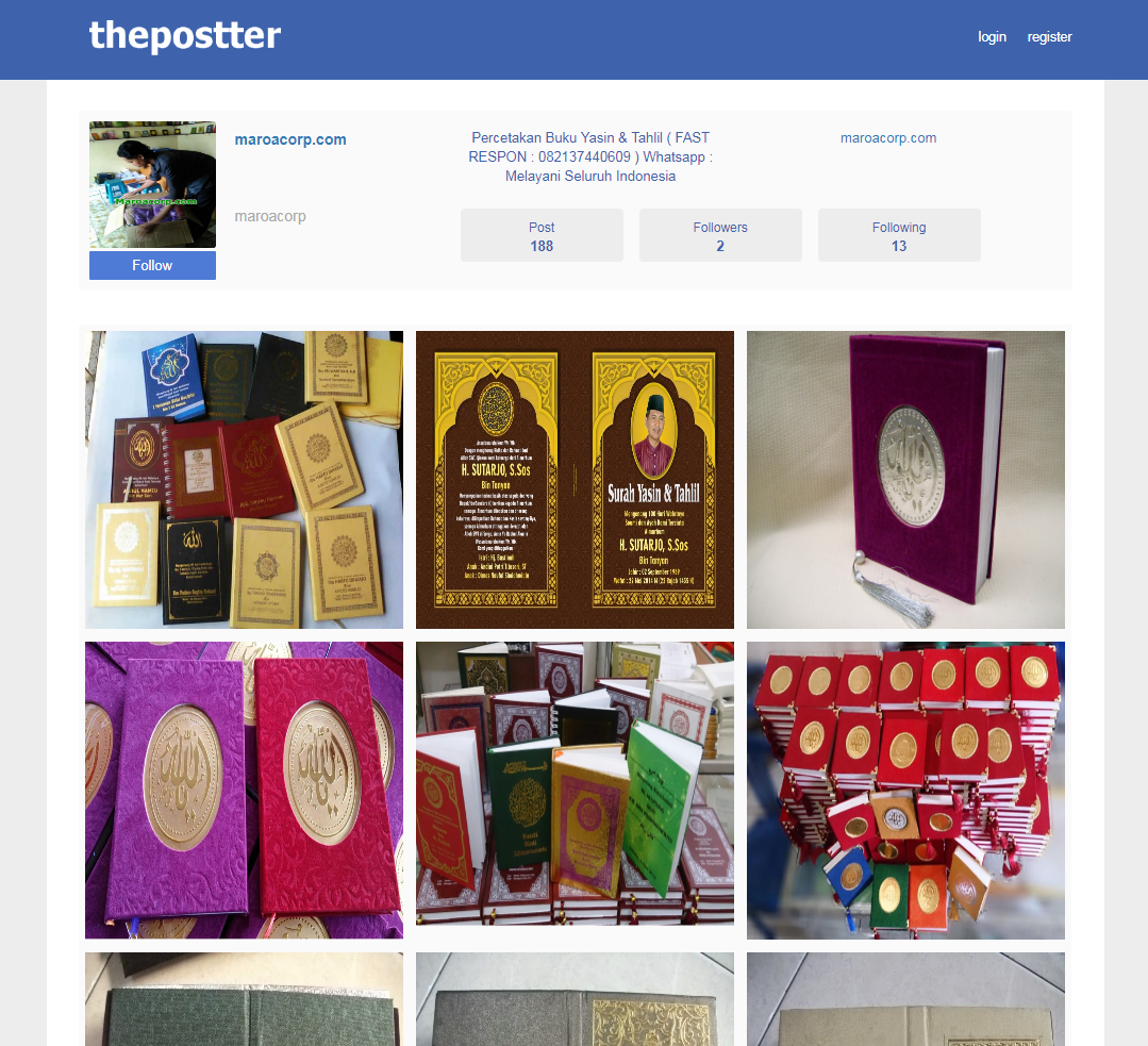 Mengenal Layanan Blogging &ndash; thepostter.com Buatan Mahasiswa Indonesia