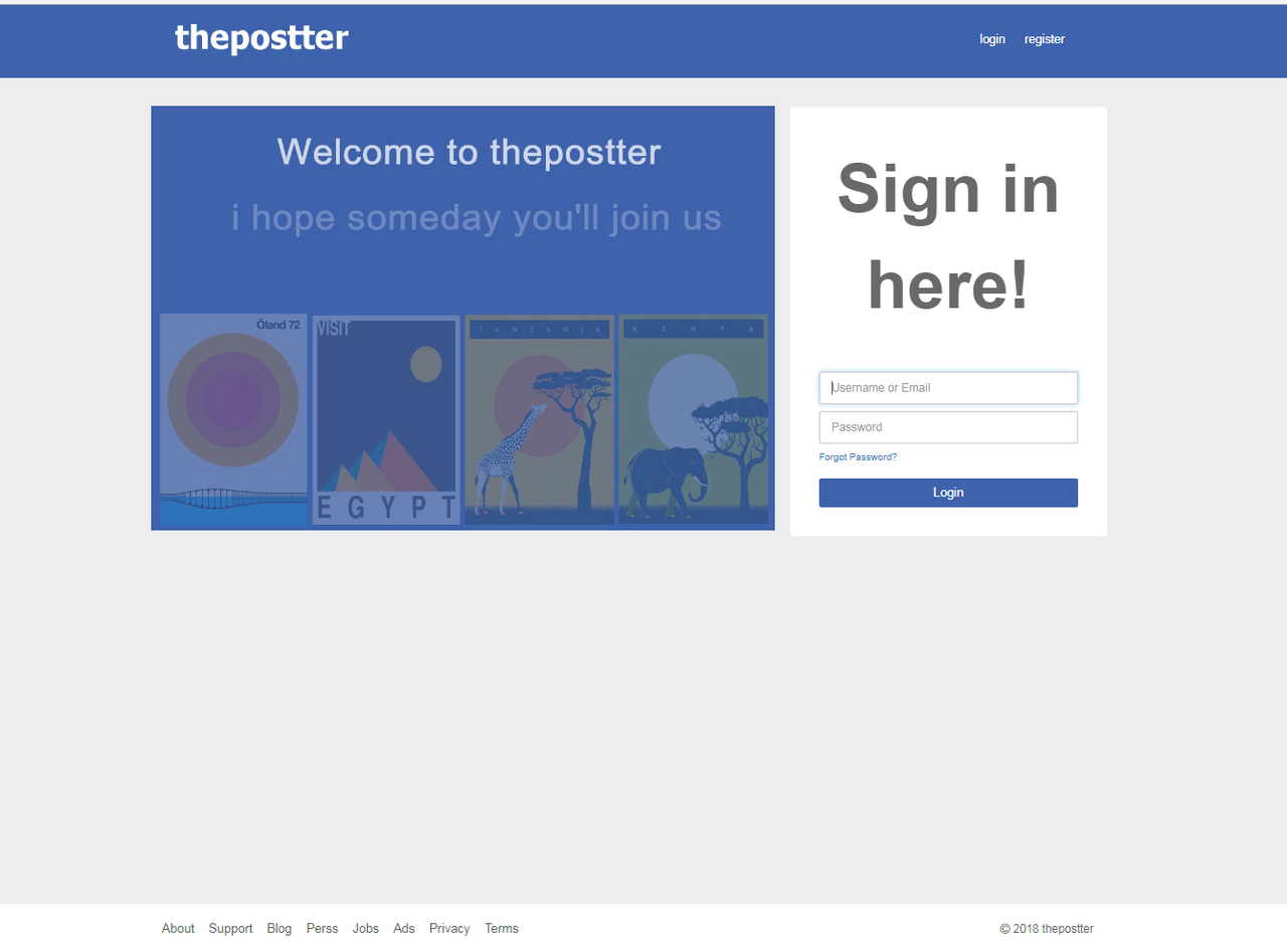 Mengenal Layanan Blogging &ndash; thepostter.com Buatan Mahasiswa Indonesia