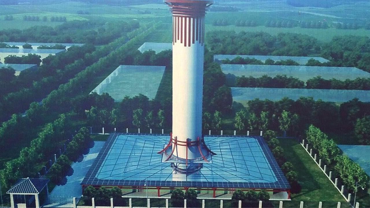 Tiongkok Bangun Menara Pembersih Udara Terbesar di Dunia