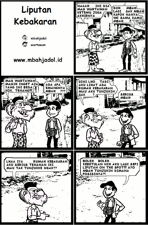 Komik Lucu Mbah Jadol ( Januari )