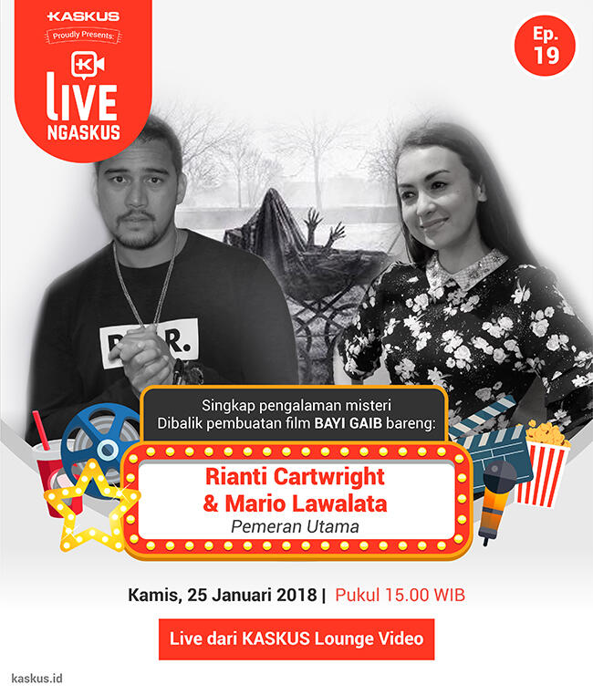 Rianti Punya Anak yang Bawa Petaka? Cari Tau di LIVE Ngaskus, Gan!