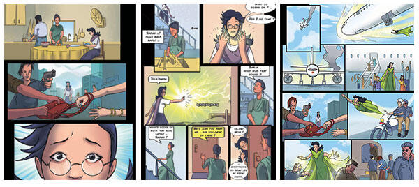 Pakistan Kini Punya Tokoh Orisinil Fiksi Superhero Wanita, Inilah Dia!