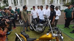 Kuda Besi Yang Dinaiki Presiden Jokowi