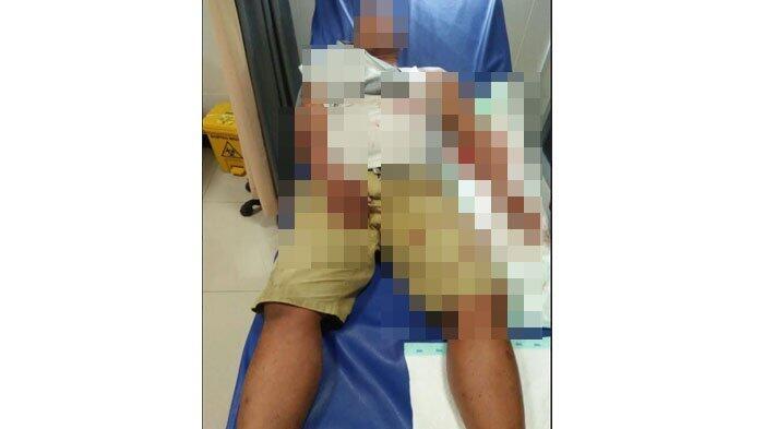 Ke Surabaya Ingin Menagih Uangnya Kembali, Pria Bangkalan Malah Dibacok Celurit
