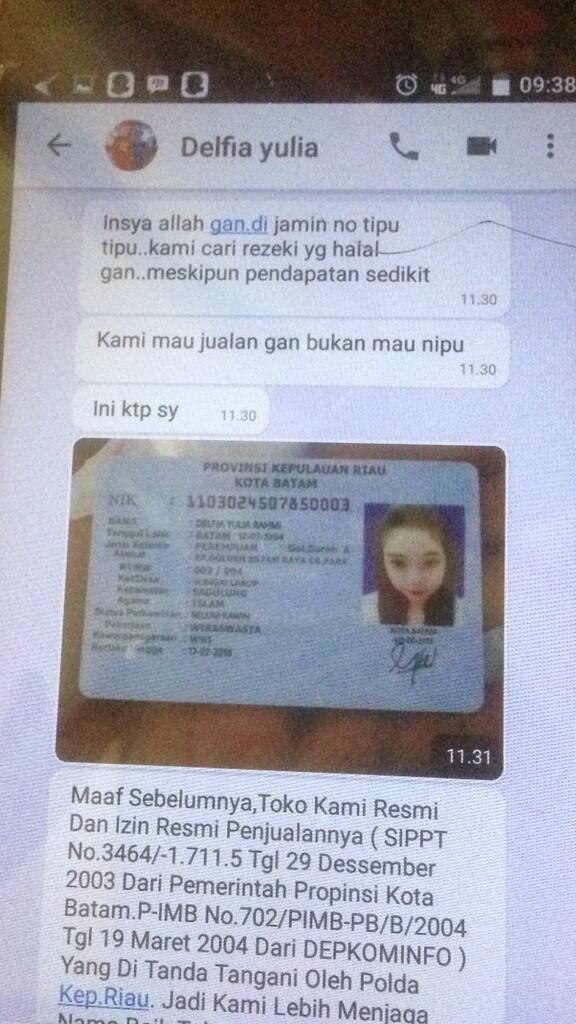 Penipuan >> Penerima Dana BRI: 044801002573530 A/n RIZKY DWI SEPTIAN