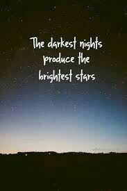 The Darkest Night Produce The Brightest Star : Stargazing