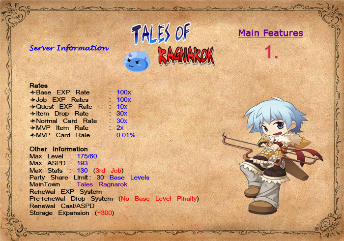 Tales of Ragnarok &#91;Renewal&#93; Latest kRO Update! Open Beta 24-Dec-2017