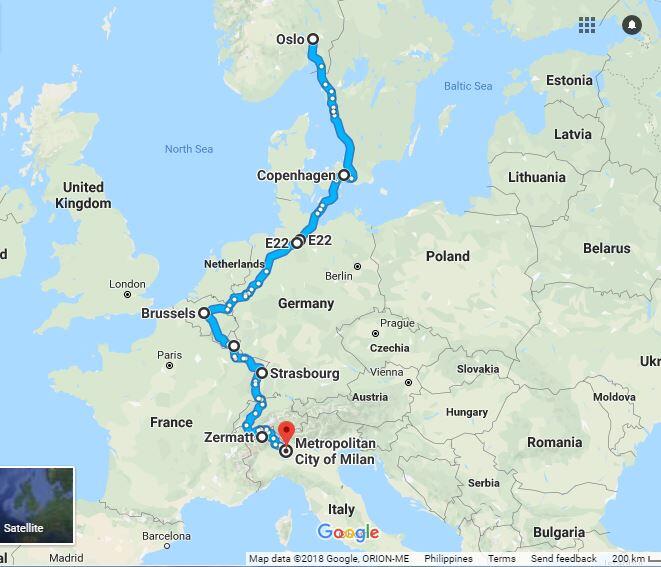 &#91;ASK&#93; CAR RENTAL AREA EUROPE