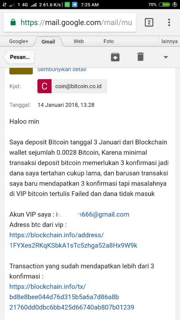 SURAT TERBUKA UNTUK PT.BITCOIN INDONEESIA ( VIP.bitcoin )