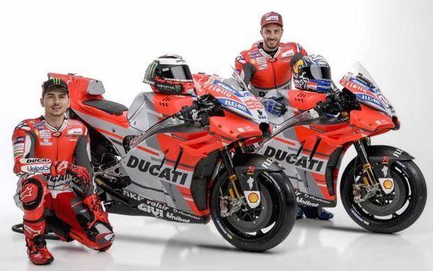 Ducati di MotoGp Memperkenalkan Motor Barunya Untuk 2018