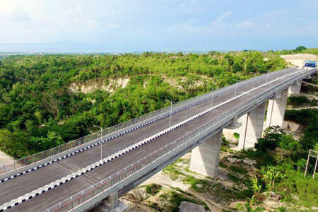 Jembatan Terpanjang di NTT Telah Rampung Dikerjakan