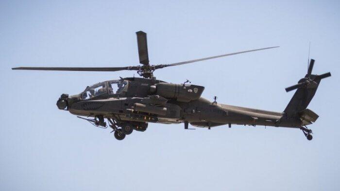 Helikopter Serang Apache Amerika Serikat Jatuh Saat Latihan, Pilot dan Co-Pilot Tewas