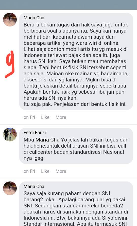 Alot.. Bea Cukai Masih Mengharuskan SNI Walaupun Untuk Perorangan